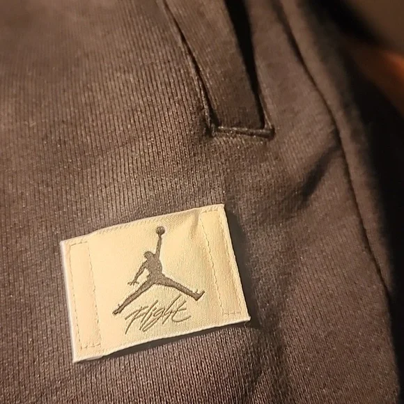 Jordan Pants Flight Fleece 100% Cotton New With Tags, Classic Jordan Sweatpants - Picture 10 of 10